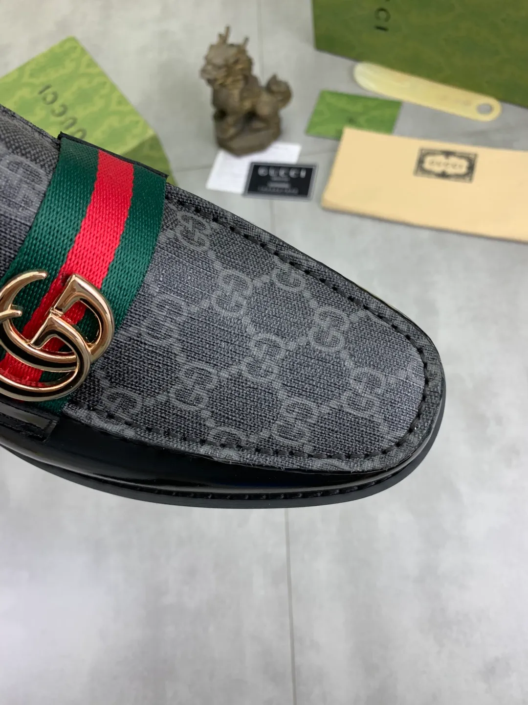 Men's men's shoes 💰P480 [New style] Water-dyed cowhide 💰💎💎💎 [Gucci] GUCCI high-end men's formal business leather shoes, original order 1:1 authentic goods! Original imported high-end open-edge beaded calfskin, original metal buckle, imported first-layer cowhide lining for feet, original outsole, men's shoe size: 38-45, 2️⃣ colors available
